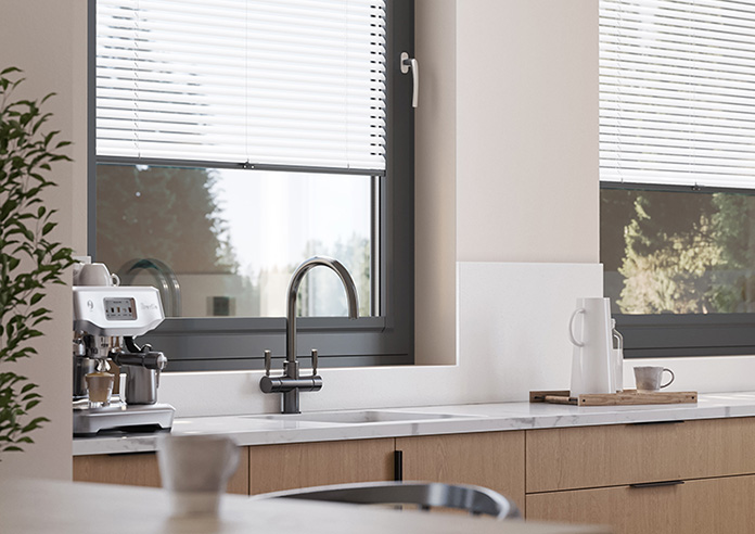 Venetian, Gloss White - Perfect Fit Blind - Image 5